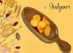 Load image into Gallery viewer, Hand Carved Acacia Wood Mini Snacks Platter
