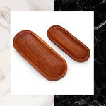 Load image into Gallery viewer, Hand Carved Mango Wood Oval Platters (Set of 2)
