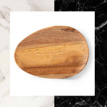 Load image into Gallery viewer, Hand Carved Dinner Dessert Serving Wooden Platter
