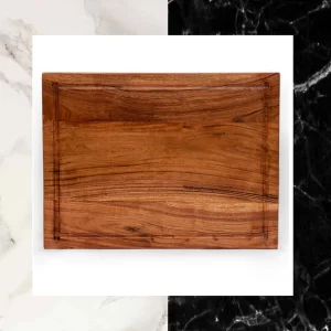 Hand Carved Rectangular Multipurpose Tray & Chopping Board