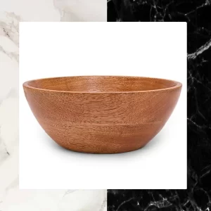 Wood Turned Mango Wood Serving Bowl