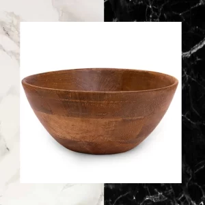 Wood Turned Mango Wood Salad Bowl
